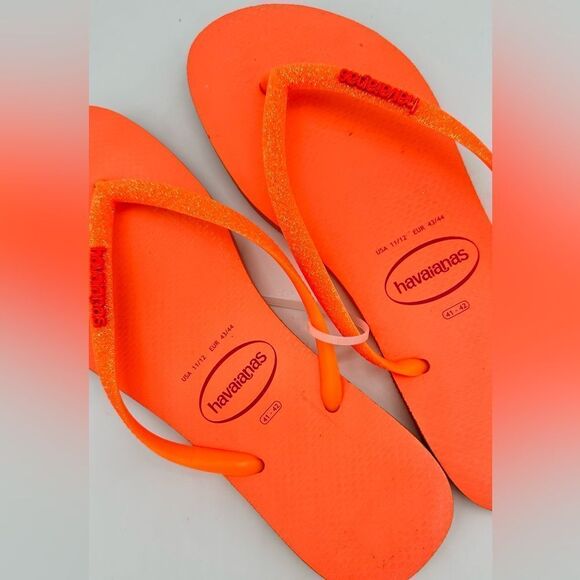 Havaianas orange glitter sandal - Picture 4 of 4